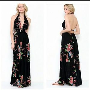 Cute flirty maxi dress